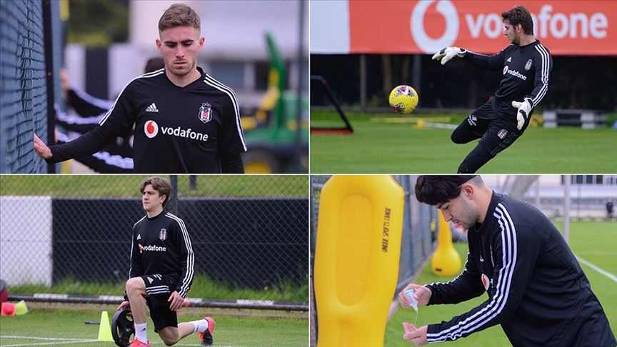 Beşiktaş'ta antrenmanlar başladı 1 besiktas antrenman