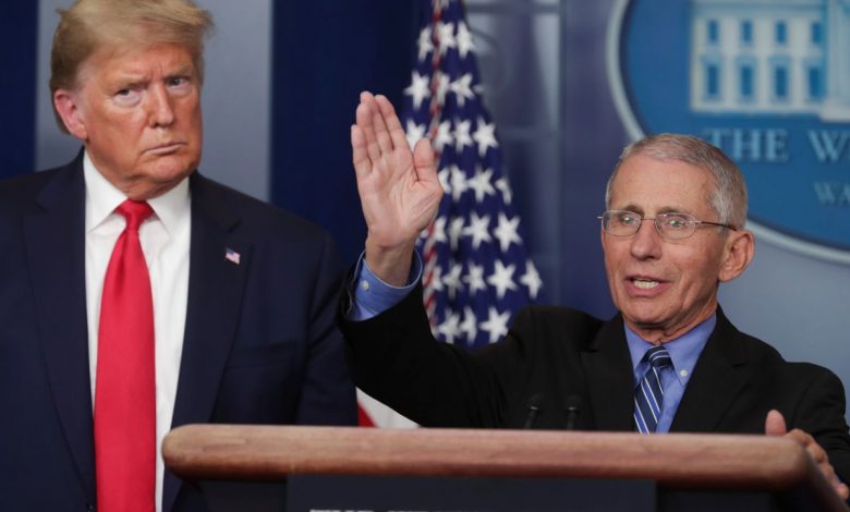 Donald Trump'a yine itiraz etti: "Kanıt yok" 6 fauci trump
