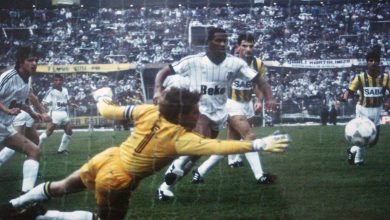Les Ferdinand'ın Schumacher'e attığı gol