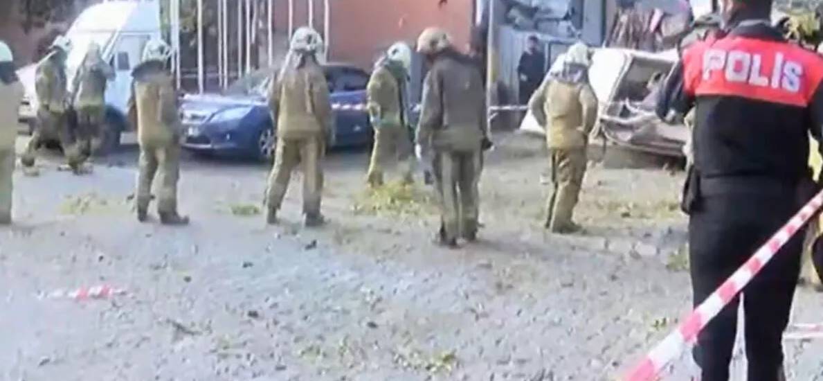 İkitelli Esenler Sanayi Sitesinde Patlama: 1 Ölü 1 Esenler Sanayi Sitesi - Patlama