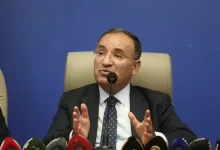 Adalet Bakanı Bekir Bozdağ Beyoğlu İstiklal Caddesi