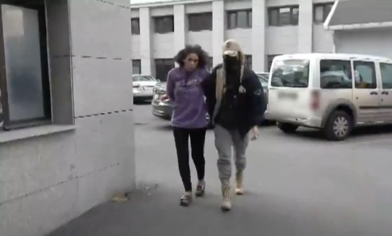 kadın terörist yakalandı