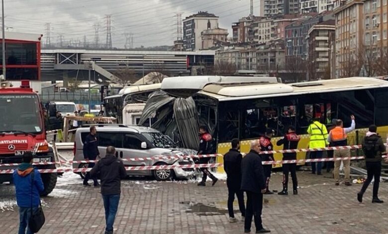 alibeykoy tramvay iett kaza