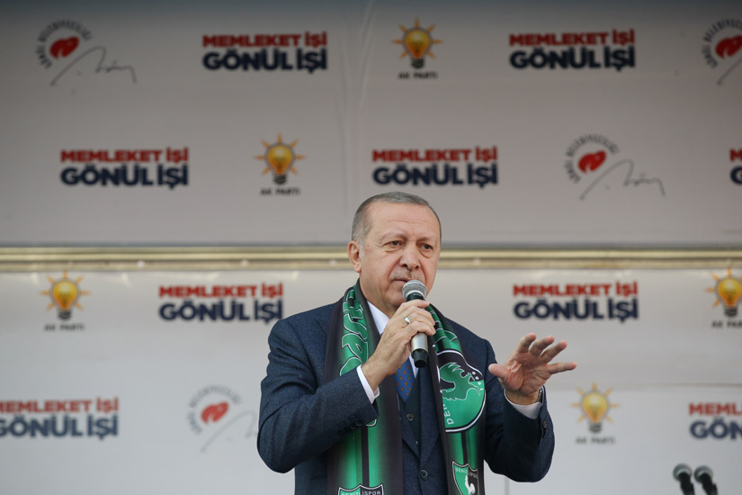 Cumhurbaşkanı Erdoğan "2018'de seçilen cumhurbaşkanı, yeni sistemin ilk cumhurbaşkanıdır"