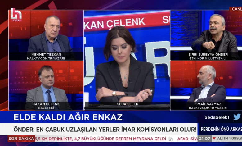 Sırrı Süreyya Önder: Türkiye'nin en büyük terör örgütü imar şebekeleridir