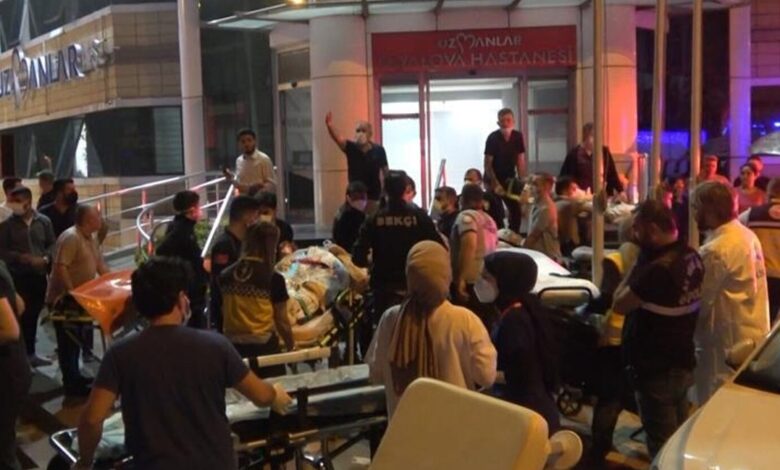 Yalova Hastanesi'nde Yangın