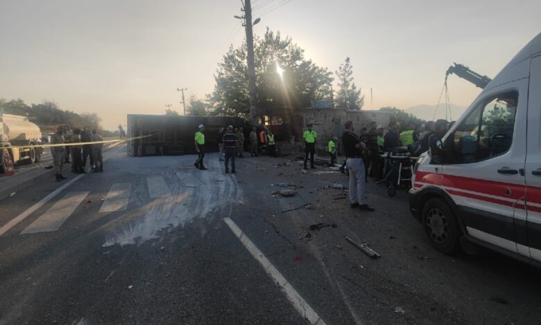 Gaziantep Nurdağı Trafik Kazası