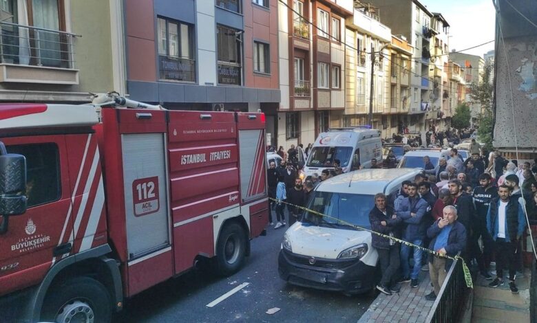 Küçükçekmece'de Patlama: 1 Ölü 5 Yaralı 5 Küçükçekmece'de patlama