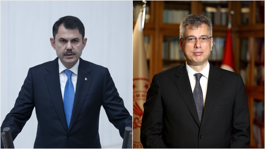 Çevre, Şehircilik ve İklim Değişikliği Bakanlığına atanan Murat Kurum ile Sağlık Bakanlığına atanan Kemal Memişoğlu, TBMM'de yemin edecek.