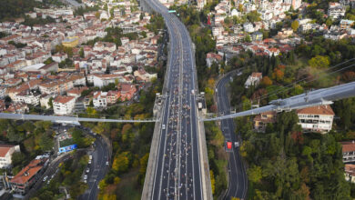 46. Türkiye İş Bankası İstanbul Maratonu koşuldu 6 is bankasi istanbul maratonu kosuldu