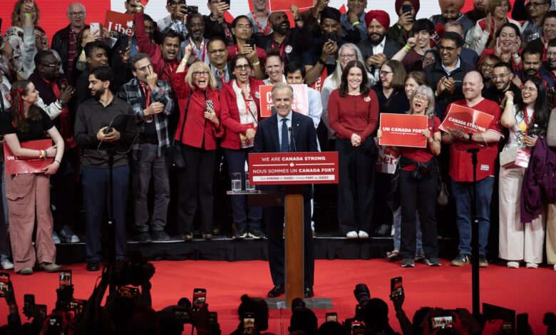 Kanada'da Liberal şoku! 10 Kanada'da Aralık ayındaki anketlerde Muhafazar Parti'nin 22 puan gerisinde gözüken Liberal Parti ve lideri Mark Carney seçimlerden zaferle çıktı.