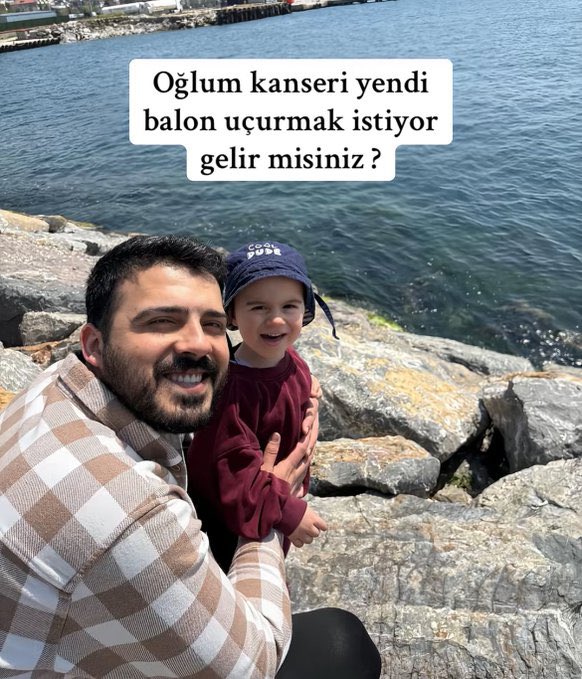 Ali Asaf balon uçurmak istedi! On binler koştu! 1 Kanseri yenen Ali Asaf'ın babası oğlunun balon uçurmasına destek istemişti. Sancaktepe'de on binlerce kişi minik yavruyu yalnız bırakmadı