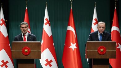 Cumhurbaşkanı Recep Tayyip Erdoğan, Gürcistan Cumhurbaşkanı Mikheil Kavelashvili ile görüşmesinin ardından açıklama yaptı.