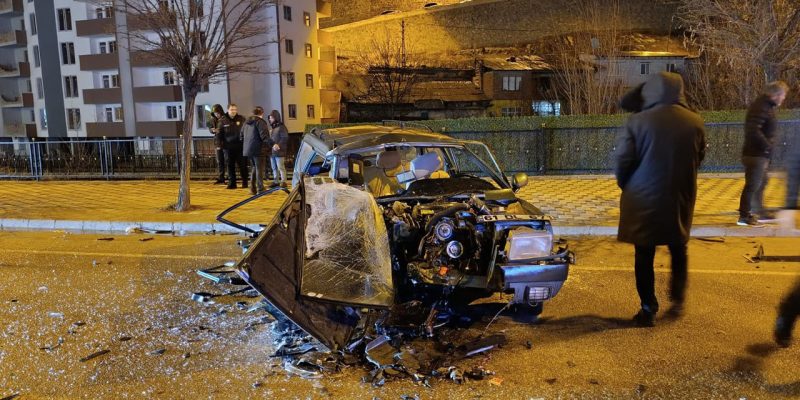 Gümüşhane’de feci kaza