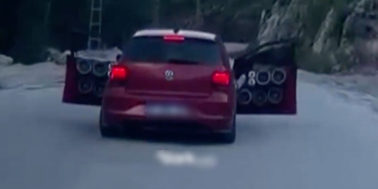 Antalya'da 15 yaşındaki çocuk sürücüye ceza 1 kk