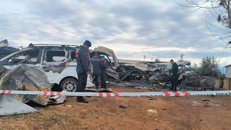 Antalya'da yangın 6 kişiye mezar oldu