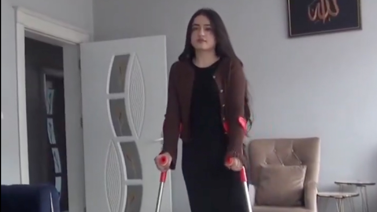 Bitlis'te bacağını kaybeden genç kız yürümenin hayalini kuruyor 1 bitlis 2