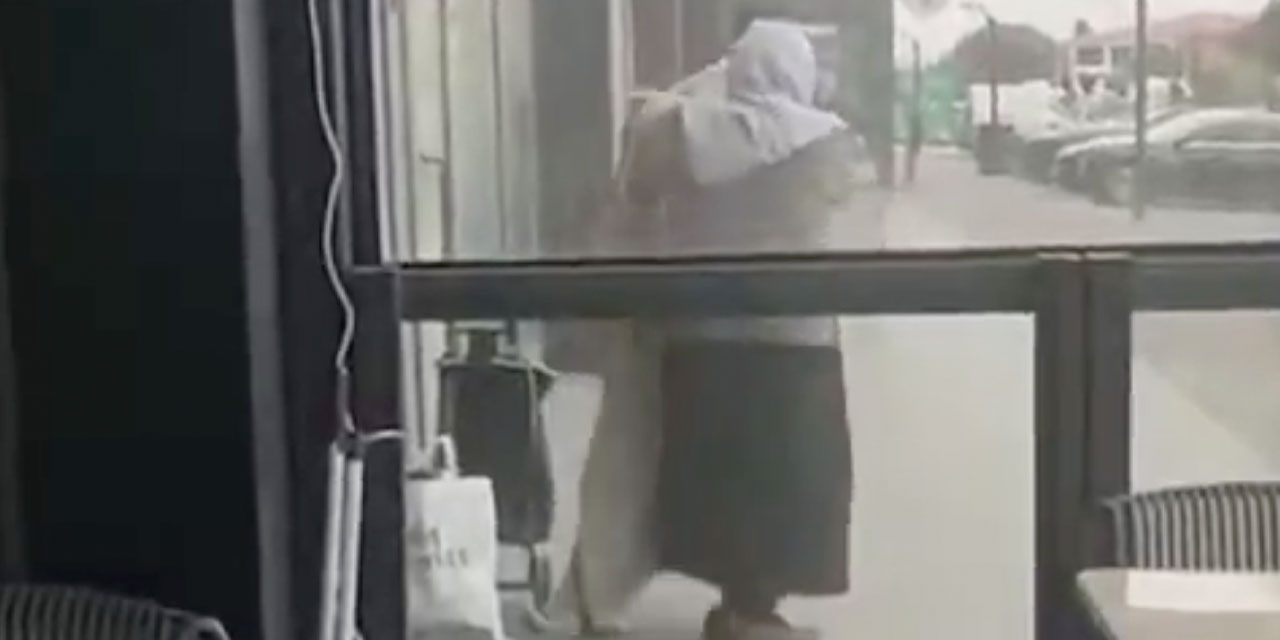 İstanbul'da dilencinin hazırlık anları görüntülendi 1 dilenci2