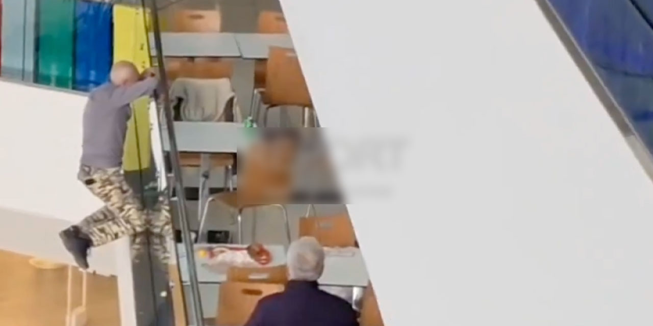 Bursa'da kendini aşağı atmaya çalışan adam kurtarıldı 1 int