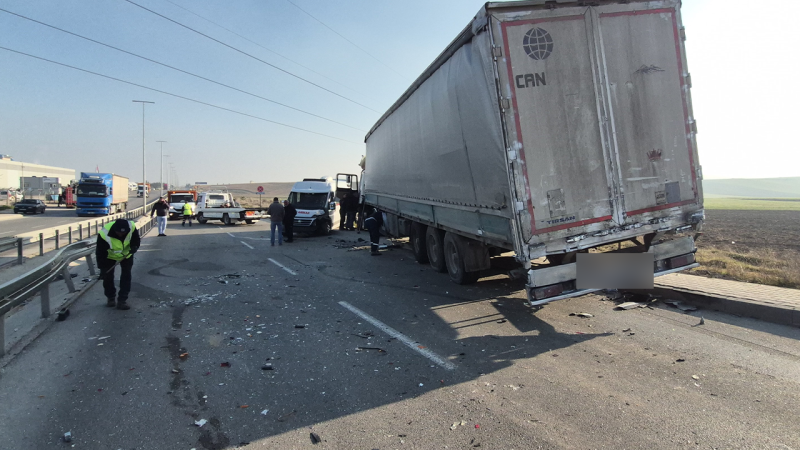 Eskişehir'de zincirleme kaza