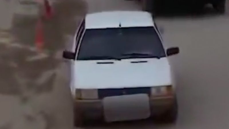 Kırıkkale'de trafikte panik anları