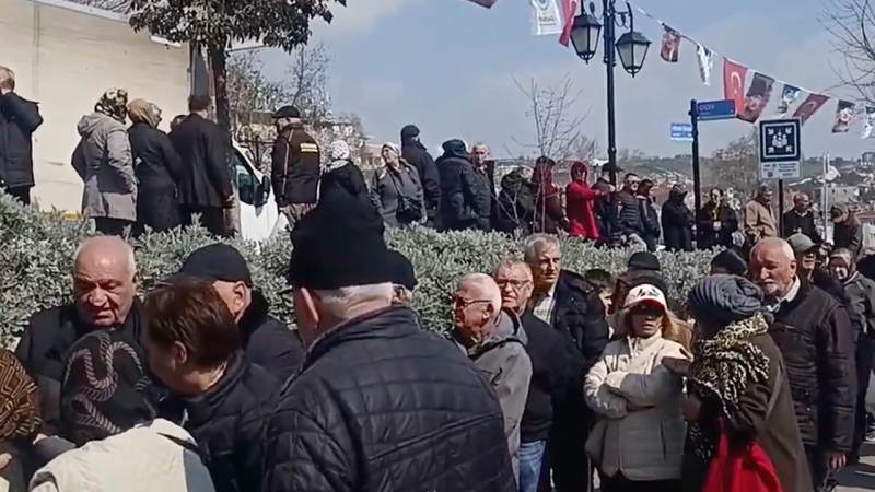 Tekirdağ’da et kuyruğu