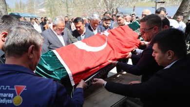 Kahramanmaraş'ta öğrencilerine siper olan öğretmen son yolculuğuna uğurlandı 10 AW684807 06