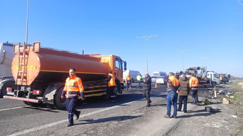 Ankara'da araç ters yöne girdi