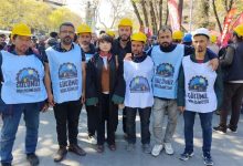 Doruk Madencilik işçilerinin aylardır süren hak mücadelesi Meclis gündemine taşındı.