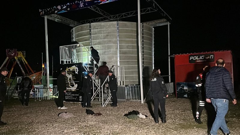 Edirne'de lunapark faciası: 1 ölü 2 Edirne'de lunapark dehşet saçtı