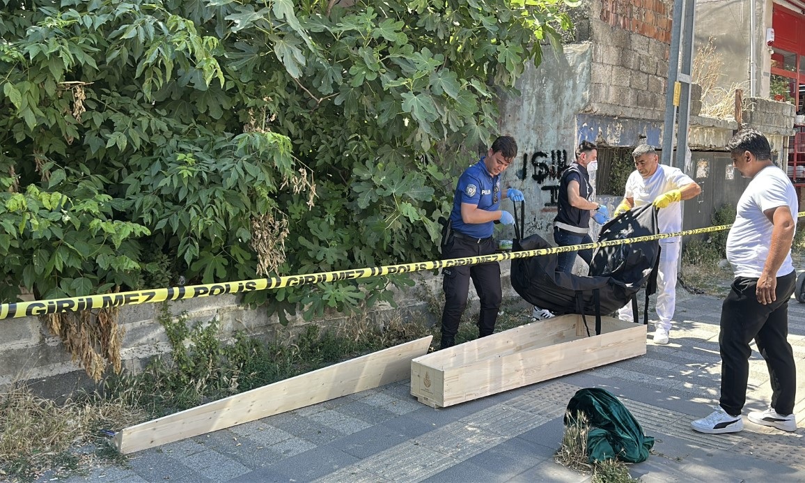 İstanbul Sarıyer’de kaybolan kedisini arayan bir kadın, girdiği metruk binada erkek cesediyle karşılaştı.