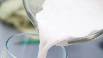 Dondurmasız Milkshake Yapımı