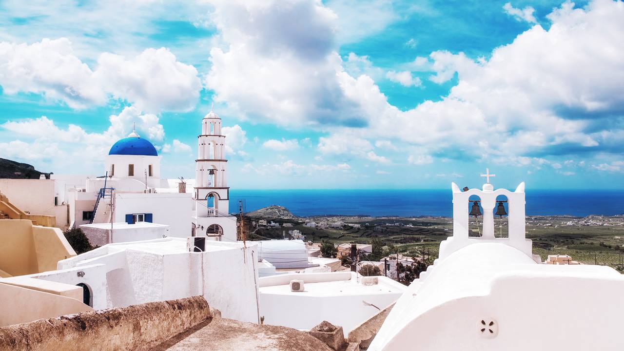 Santorini Gezilecek Yerler: Pyrgos