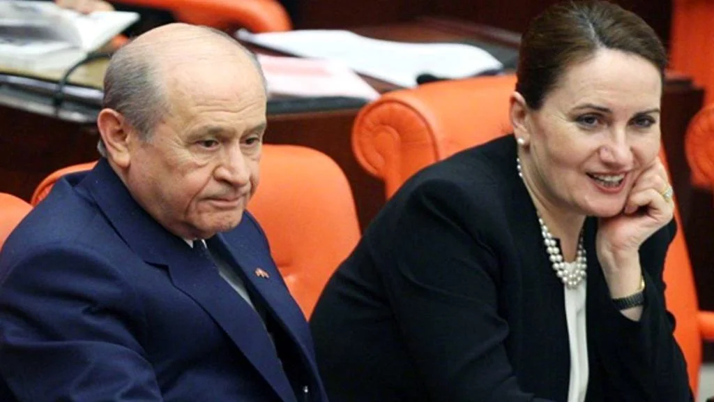 Devlet Bahçeli Meral Akşener'i "Eve" Çağırdı! 1 Devlet Bahçeli ve Meral Akşener