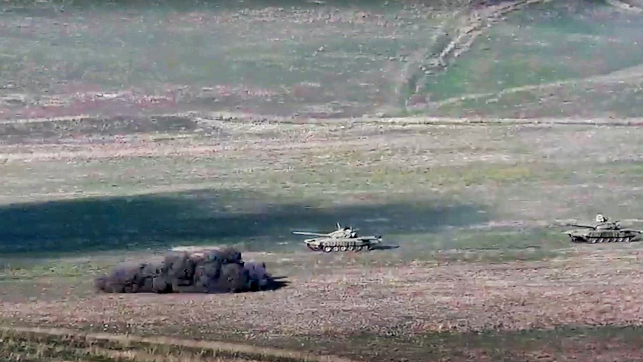 "2 Bin 300 Ermenistan Askeri Etkisiz Hale Getirildi" 1 daglik karabag catisma