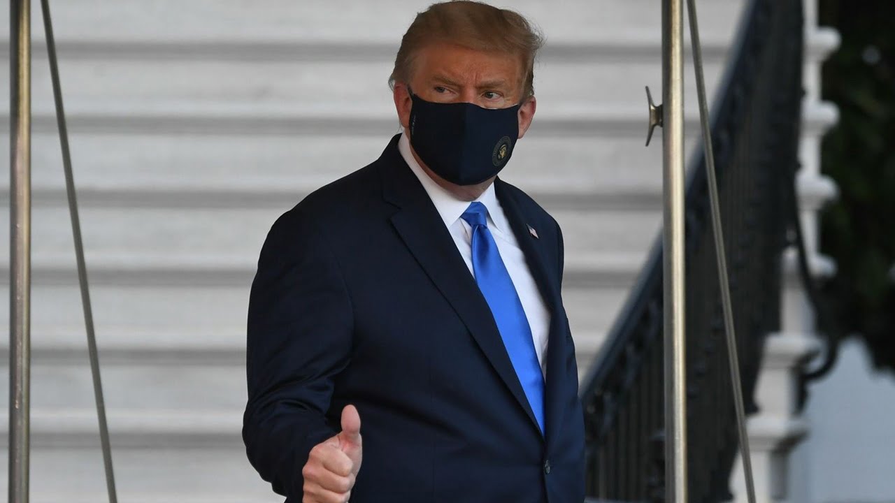 Hastaneye Kaldırılan Trump'a Verilen İlaç Açıklandı 1 trump hastane