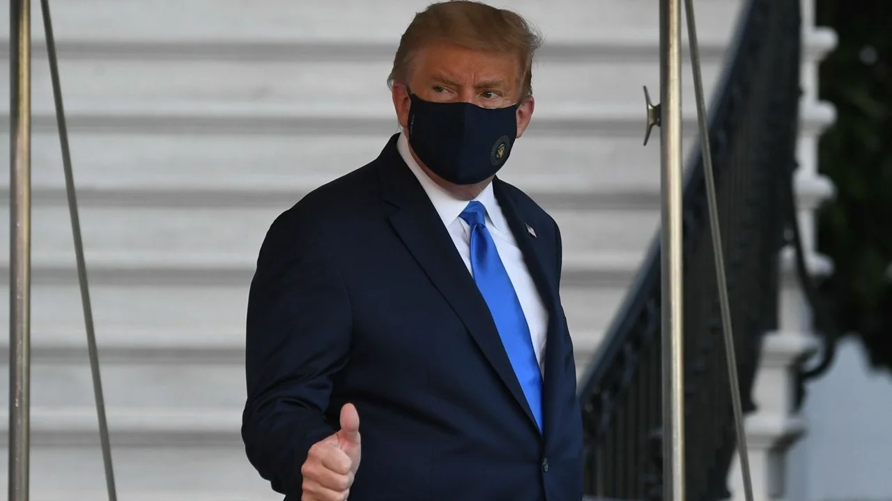 Hastaneye Kaldırılan Trump'a Verilen İlaç Açıklandı 1 trump hastane