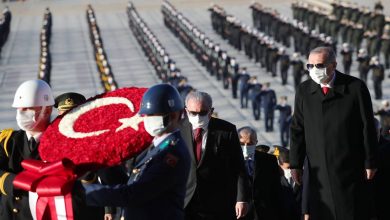 Anıtkabir'deki Devlet Törenine Erdoğan da Katıldı