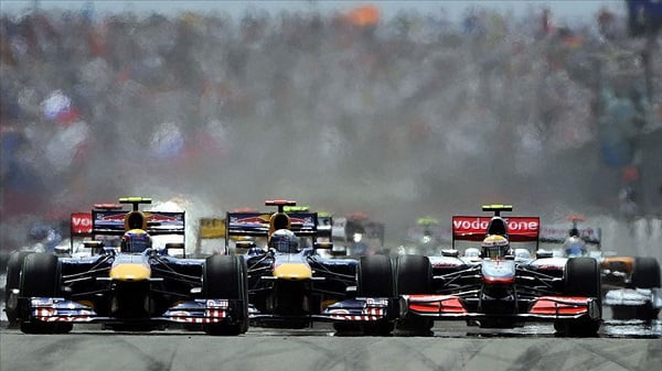 Formula 1'de geri sayım