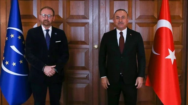 Dışişleri Bakanı Çavuşoğlu, Rik Daems ile görüştü 1 1 83