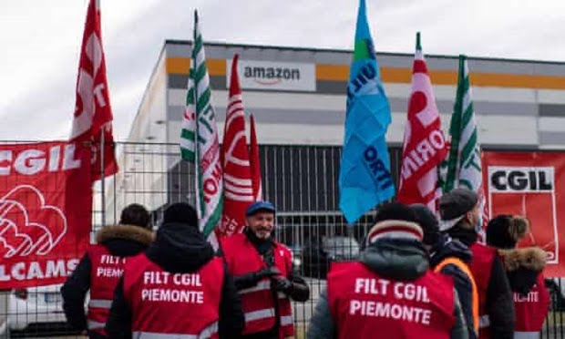 Amazon İtalya çalışanlarından grev 1 3 2
