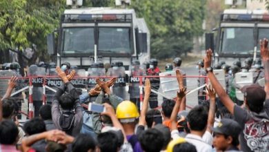 Myanmar'da darbe karşıtı gösterilerde 7 kişi öldü 11 kapak 25