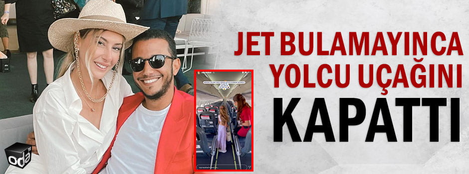 Jet bulamayınca yolcu uçağını kapattı