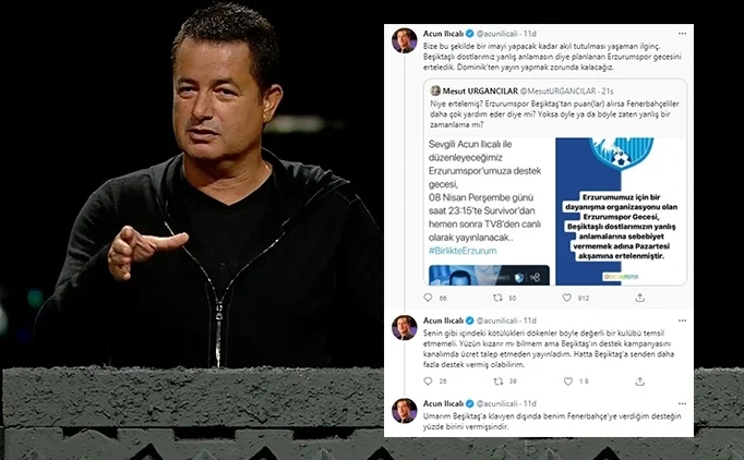 Acun Ilıcalı'dan Beşiktaşlı yöneticiye sert sözler ! 1 acun ilicali nationalturk