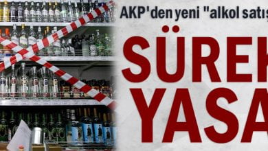 AKP'den yeni "alkol satışı" hamlesi... Sürekli yasak 39 AKPden yeni alkol satisi hamlesi... Surekli yasak