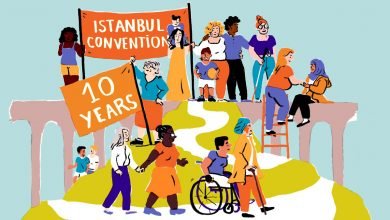 Istanbul Sozlesmesinin 10. Yilinda Protestolar