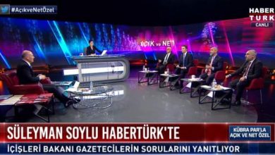 Süleyman Soylu HaberTürk