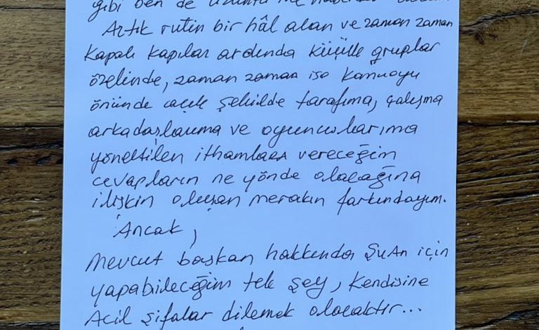 Fatih Terim Mustafa Cengiz’e 'twit' atarak cevap verdi: Yapabileceğim tek şey kendisine şifa dilemek"