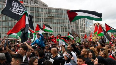 Almanya'da Filistin dayanışma gösterilerinde olaylar çıktı 9 gaza
