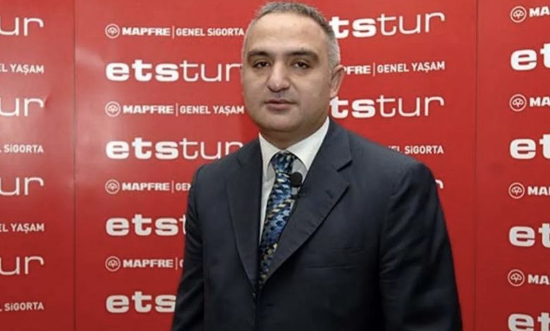 Turizm Bakanı Mehmet Nuri Ersoy : Bizden sadece süre istediler